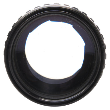 Pentax 135mm f2.5 Takumar front element viewed straight on