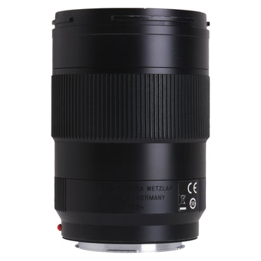 Leica APO-Summicron-SL 35mm f2 lens side view showing Leica Camera Wetzlar Made in Germany engraving