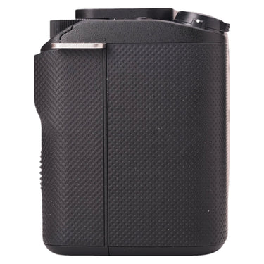 Sony ZV-E1 side view showing textured grip