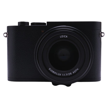Leica Q2 Monochrom front view with Summilux 28mm f1.7 ASPH lens