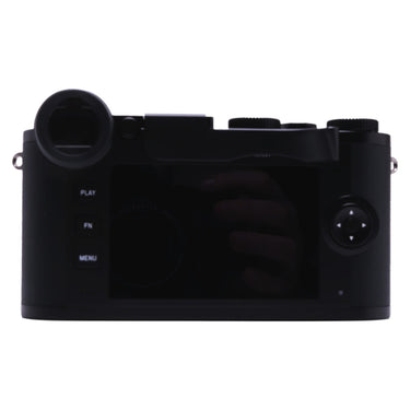 Leica CL rear view with screen, EVF, and control buttons