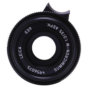 Leica Summicron-M 35mm f2 ASPH front element with E39 marking and serial number