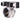 Leica Summicron 35mm lens and goggles, angled view showing focus tab