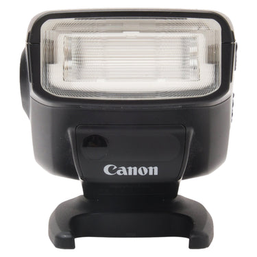 Canon Speedlite 270EX II front view showing the flash head and tube