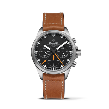 Damasko DC76/2 Chronograph on Black Leather Strap