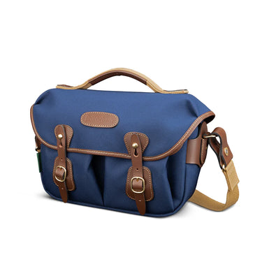 Billingham Hadley Small Pro Navy Fibrenyte / Chocolate Leather