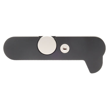 Leica Handgrip M10 top view showing chrome locking wheel and alignment pin