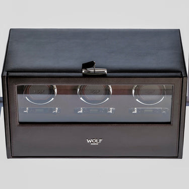 Wolf Blake Triple Winder w/ Storage and Travel Case Ref 460806 (9+)