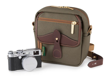 Billingham Pola Stowaway - Khaki Canvas / Tan Leather