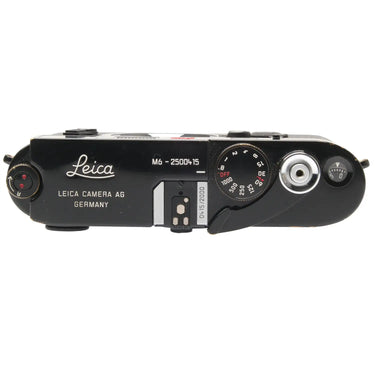 Leica M6 TTL 0.72 Black Paint Millennium, Boxed 2500415