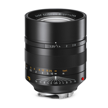 Leica M 75mm f1.25 Noctilux Asph.