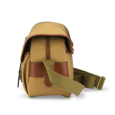 Billingham S3 Burgundy Canvas / Chocolate Leather