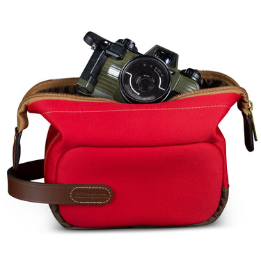 Billingham Capsule 1 Bag - Burgundy FibreNyte / Chocolate Leather