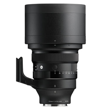 Sigma 135mm F1.4 DG Art for Sony E lens, side view - Camera West