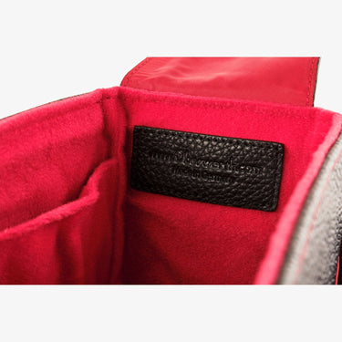 Oberwerth Edward M Bag Casual Black with Red Stitching