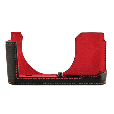 Oberwerth Leica D-Lux 8 Half Case Black/Red