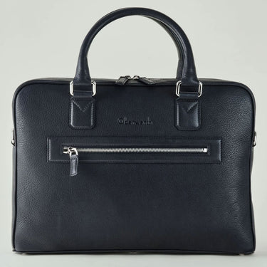 Oberwerth Warren 1Z Soft Laptop Bag - Navy Blue