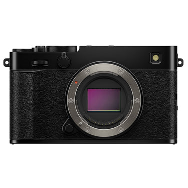 Fujifilm X-E5 (Black), front view - Camera West