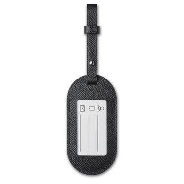 Leica Luggage Tag, leather, black