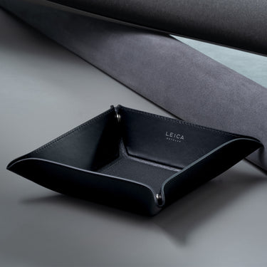 Leica Tray, leather, black