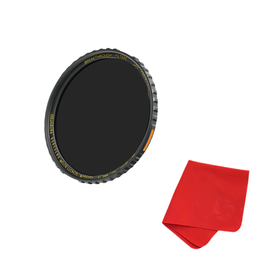 Breakthrough Photography 46mm ナイトスカイライト 汚染低減フィルター カメラレンズ用 ナノテックコーティング 超薄型 トラクションフレーム 耐候 並行輸入品 Breakthrough Photography 46mm X4 Solid Neutral Density 3.0 Filter