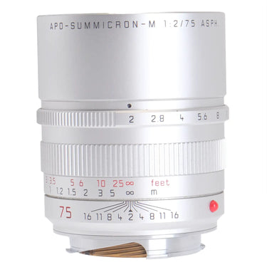 Leica 75mm f2 Apo Summicron-M Asph Silver, Boxed 4779801