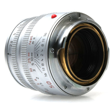 Leica 50mm F2.0 Summicron-M V5, Silver, Case 3650832