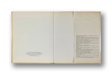 Diane Arbus 1972, First Edition