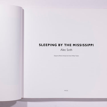 Alec Soth - Sleeping by the Mississippi