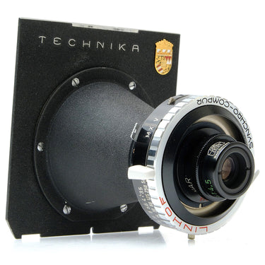 Linhof 40mm f4.5 Luminar, Synchro Compur, Board 4605047