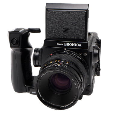 Bronica GS-1, 100mm f3.5 PG, 120 Back, Speed Grip 3121709