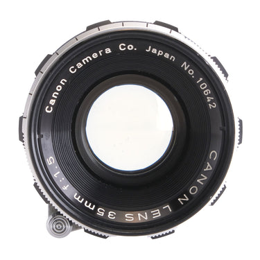 Canon 35mm f1.5 10642