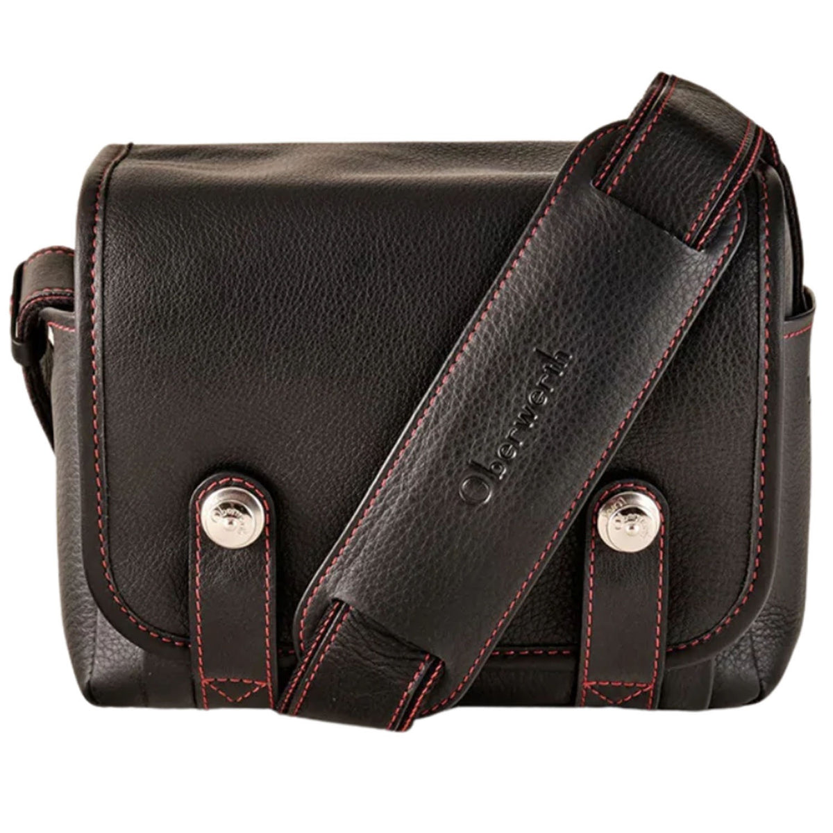 Oberwerth M11 "Louis" Bag - Black w/ Red