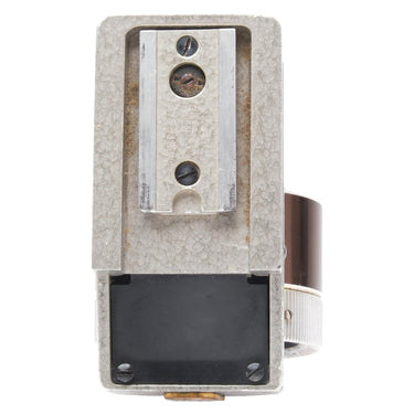 Linhof Universal Finder base showing West Germany marking, screws, and mounting foot