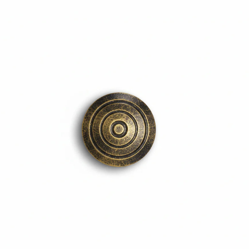Owlkrown 12mm Shutter Topper Brass Black Patina