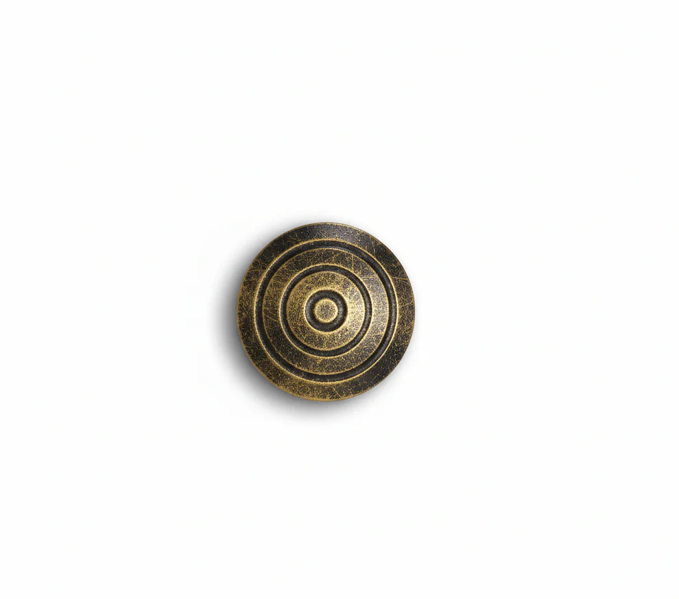 Owlkrown 12mm Shutter Topper Brass Black Patina