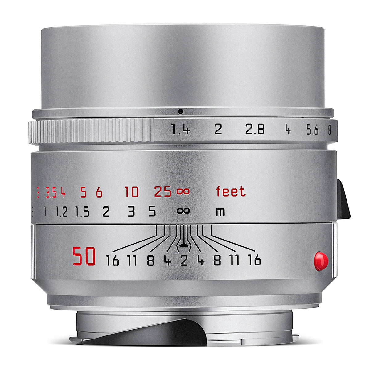 Leica M 50mm f1.4 Summilux Asph II - Silver