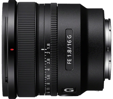 Sony FE 16mm f1.8 G