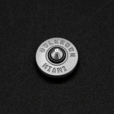 Owlkrown 12mm Shutter Topper Brass Black Patina