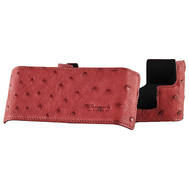 Oberwerth Red Ostrich TagCase for Leica M11