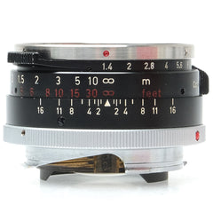 Leica 35mm Summilux Steel Rim Black Paint 1765242