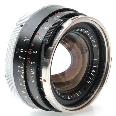Leica 35mm Summilux Steel Rim Black Paint 1765242