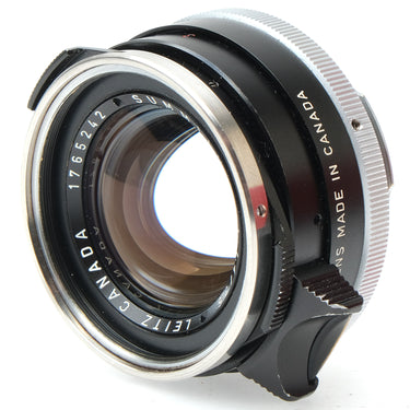 Leica 35mm Summilux Steel Rim Black Paint 1765242