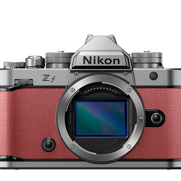 Nikon Zf Silver Body w/ Mauve Pink
