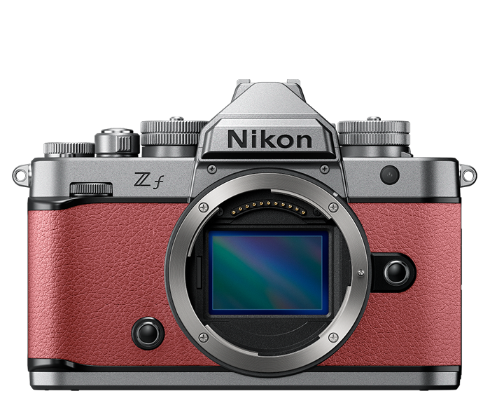 Nikon Zf Silver Body w/ Mauve Pink