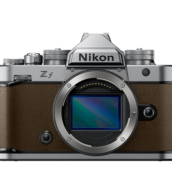 Nikon Zf Silver Body w/ Sepia Brown