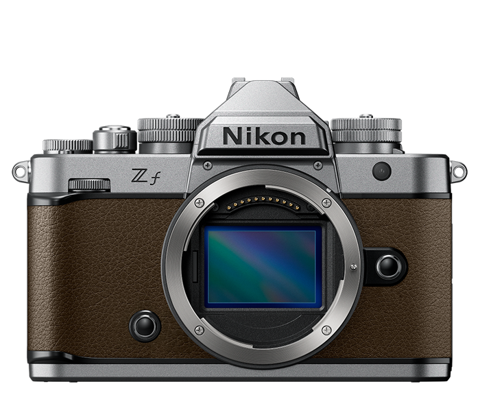 Nikon Zf Silver Body w/ Sepia Brown