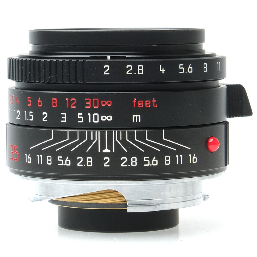 Leica 35mm f2 Asph Black Chrome, Boxed 4581176