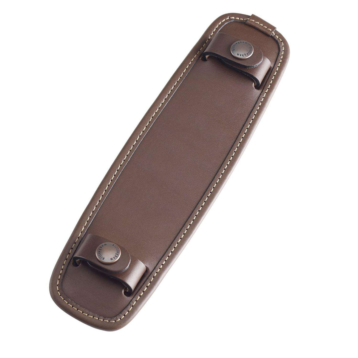 Billingham SP-40 Shoulder Pad - Chocolate Leather / Antique Studs