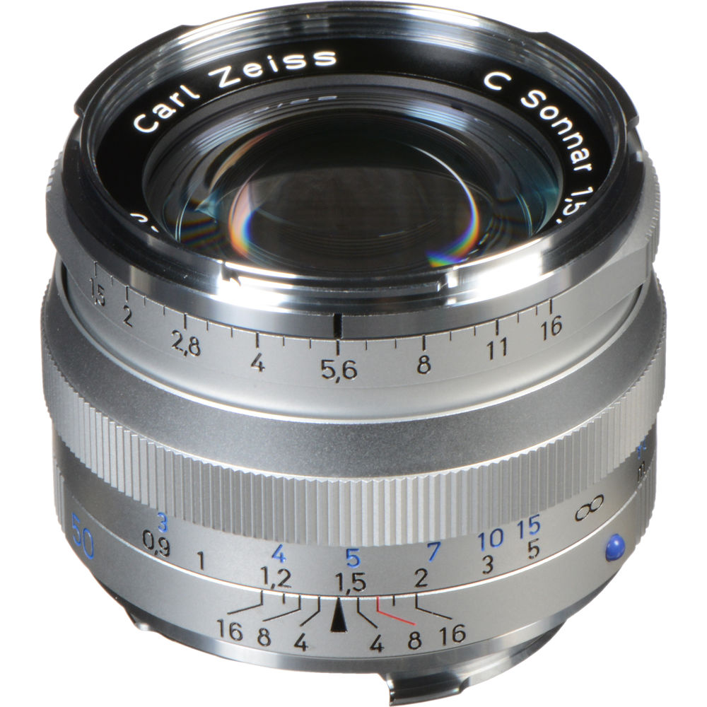 Zeiss 50mm f1.5 C-Sonnar T* ZM - Silver